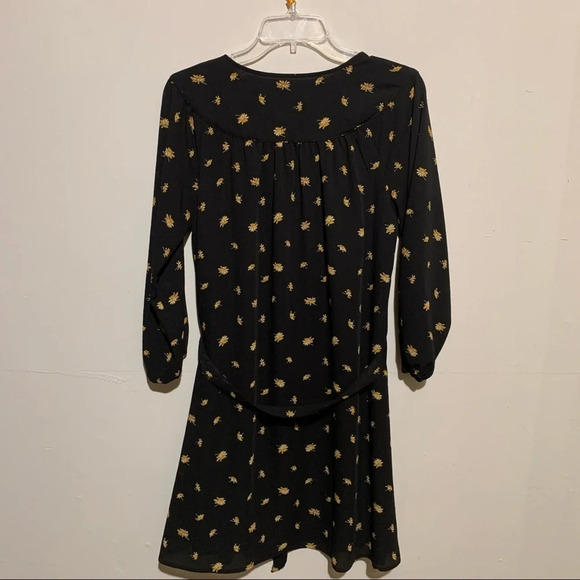 Madewell Tie-Waist Mini Dress in French Daisies size XS - Picture 2 of 7